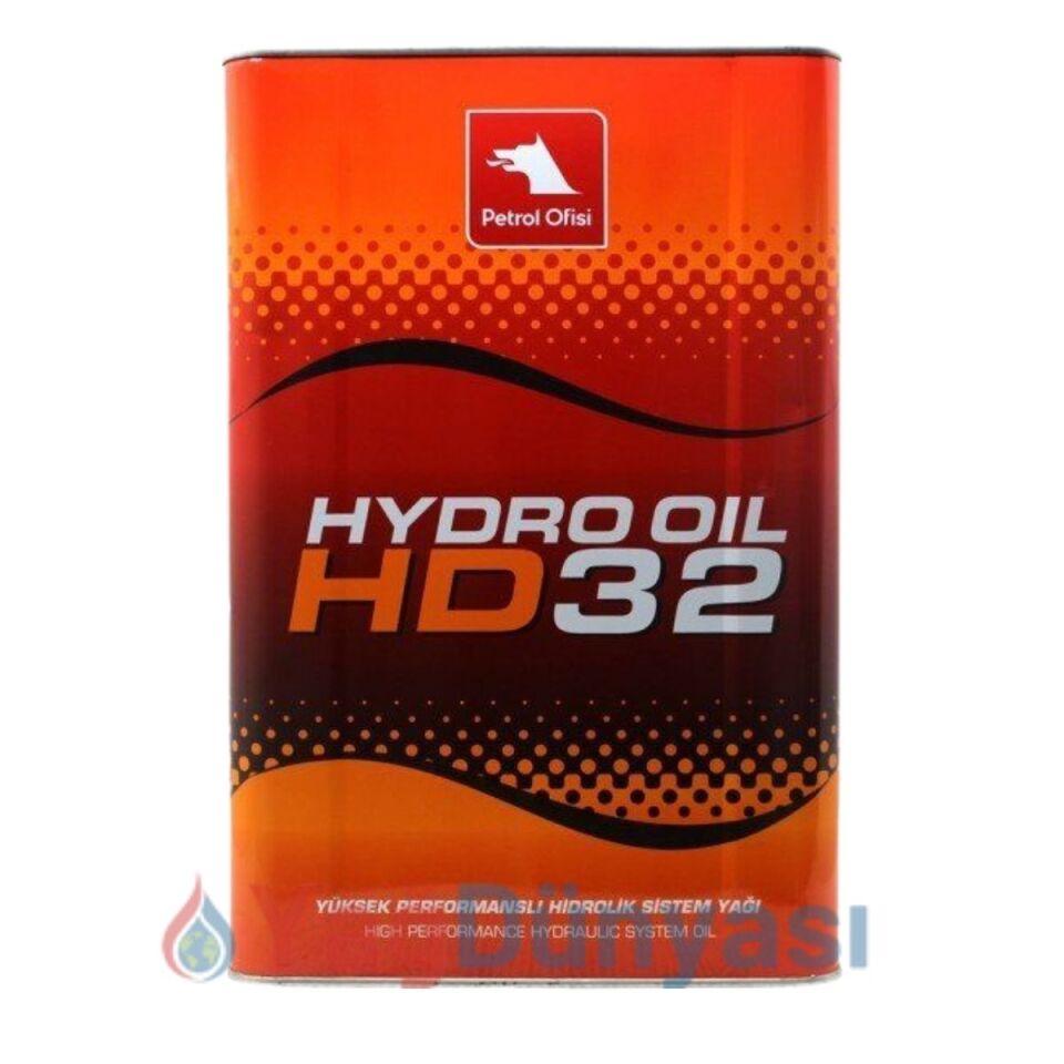 Petrol Ofisi Hydro Oil HD 32 - 17 Litre Hidrolik Yağı