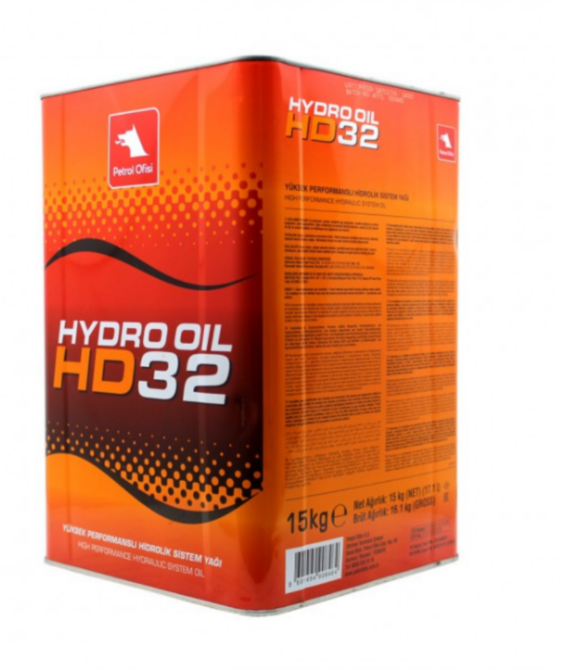 Petrol Ofisi Hydro Oil HD 32 - 17 Litre Hidrolik Yağı