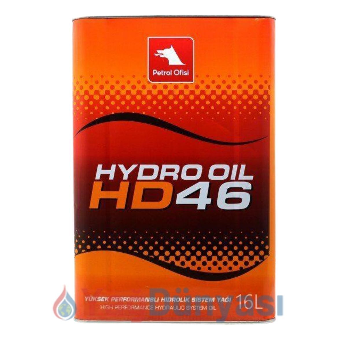 Petrol Ofisi Hydro Oil HD 46 - 16 Litre Hidrolik Yağı