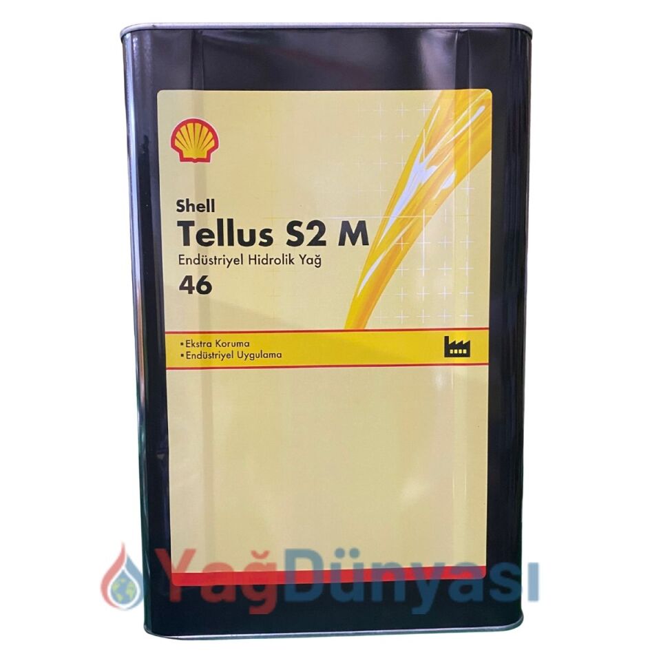 Shell Tellus S2 M 46 - 16 Litre Hidrolik Yağı