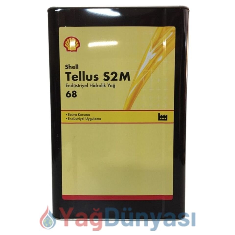 Shell Tellus S2 M 68 - 16 Litre Endüstriyel Hidrolik Yağı