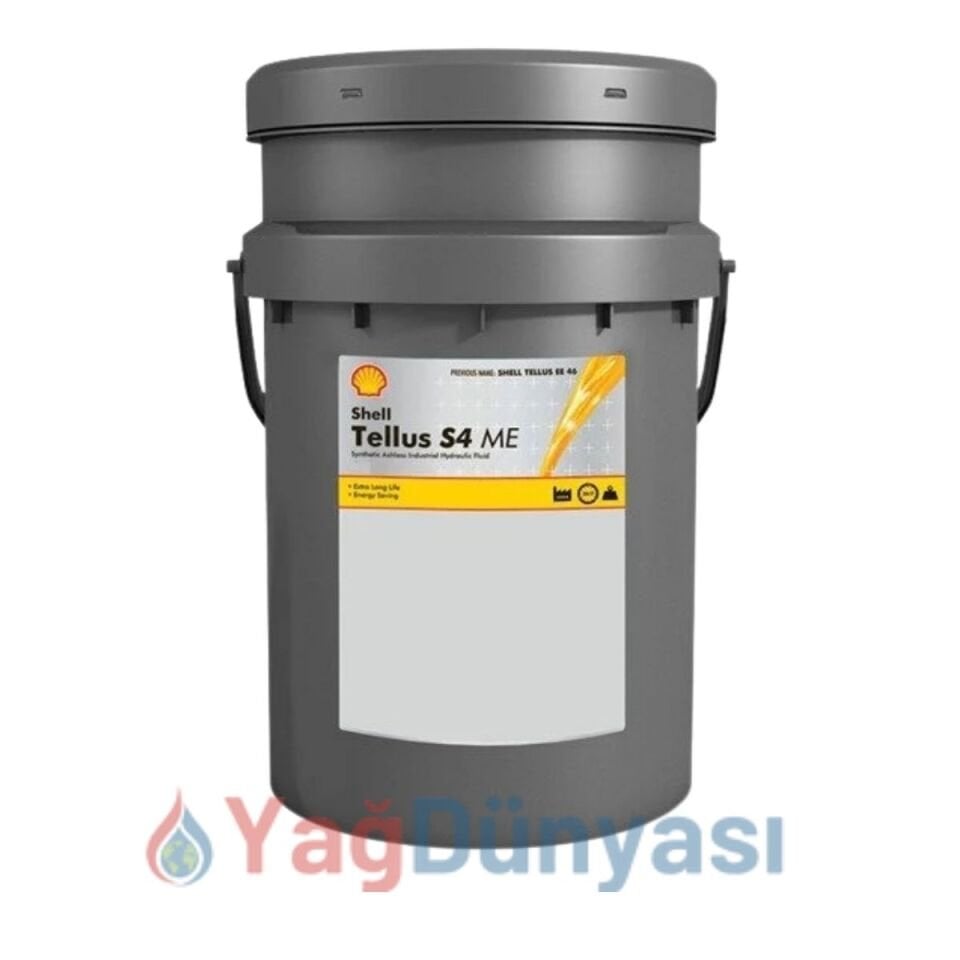 Shell Tellus S4 ME 46 - 20 Litre Hidrolik Yağı