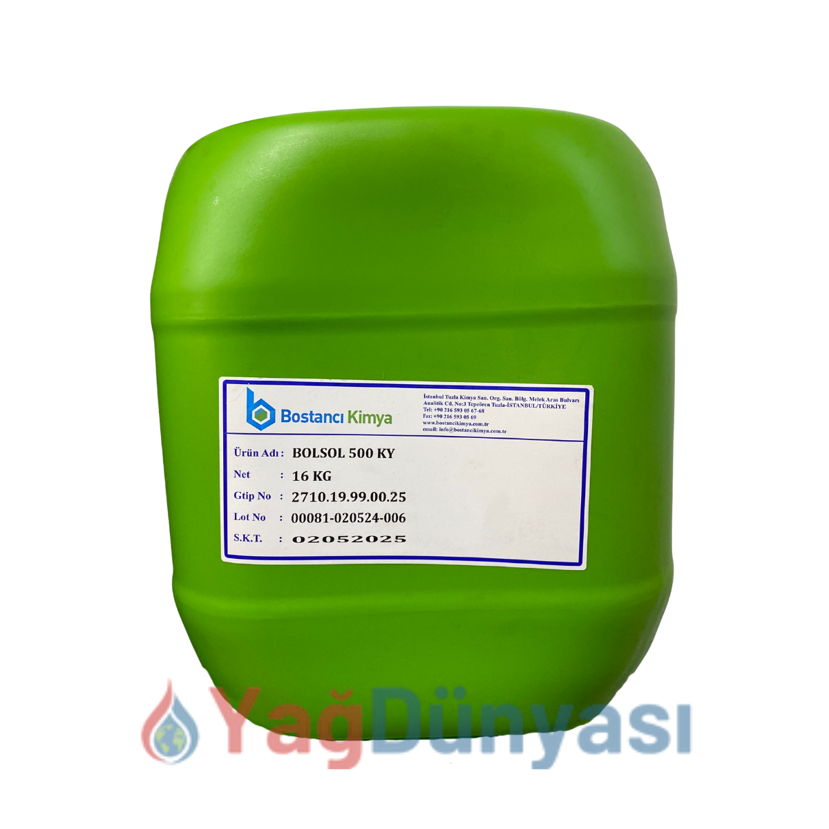 BOLSOL KY 500 KORUYUCU YAĞ (16 KG)