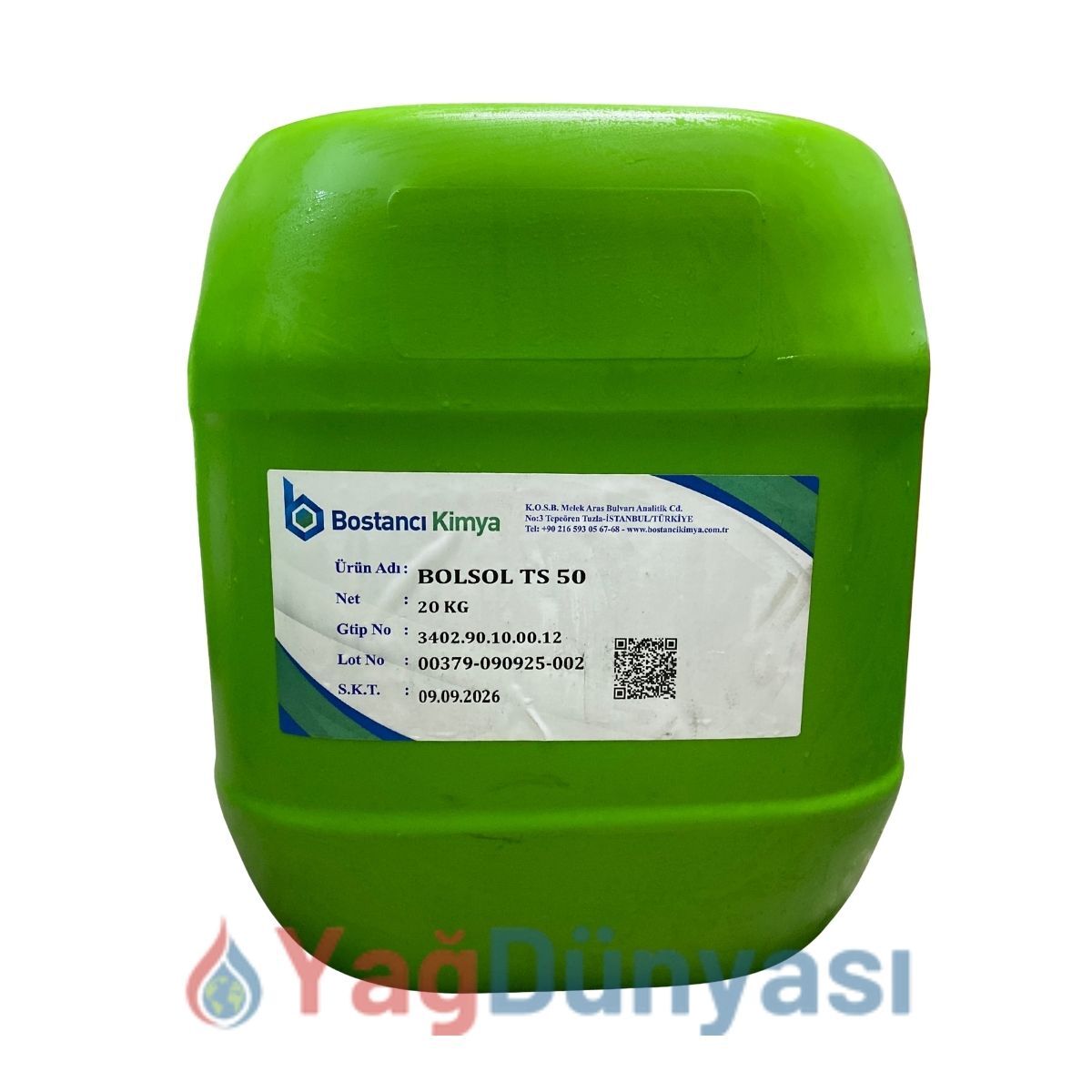 BOLSOL TS 50 TAŞLAMA SIVISI (20 KG)