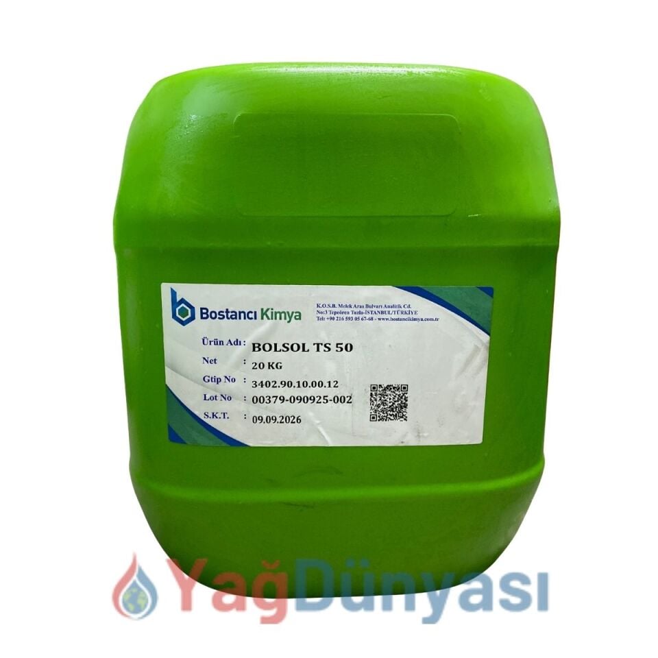 BOLSOL TS 50 TAŞLAMA SIVISI (20 KG)
