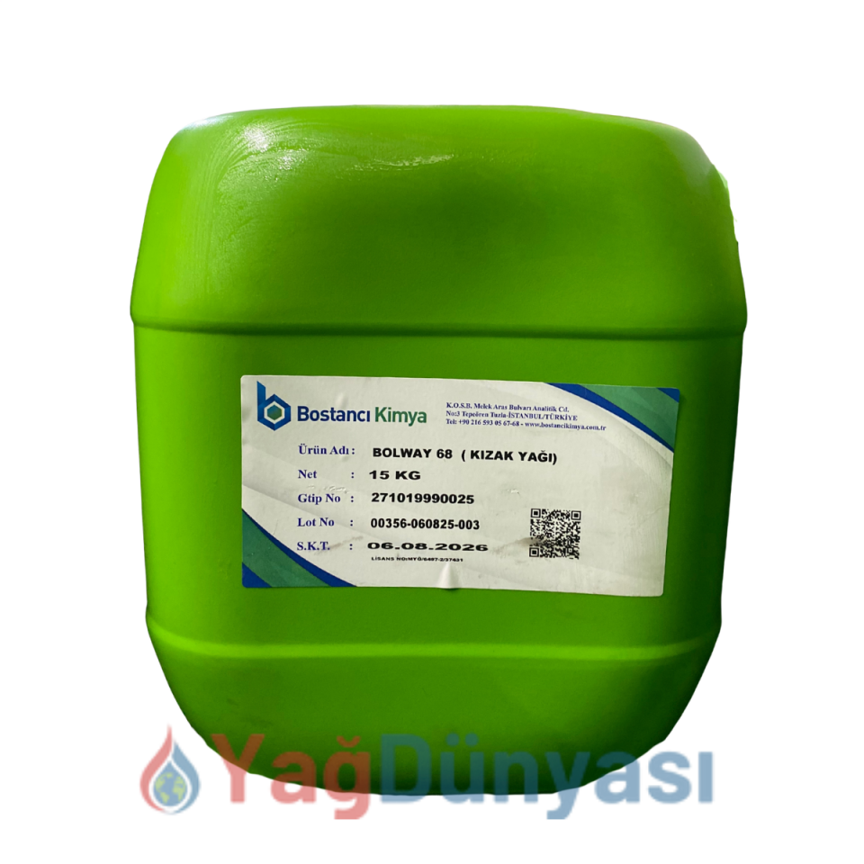 BOLWAY 68 KIZAK YAĞI (15 KG)