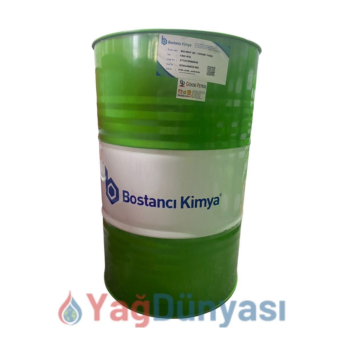 BOLWAY 68 KIZAK YAĞI (180 KG)