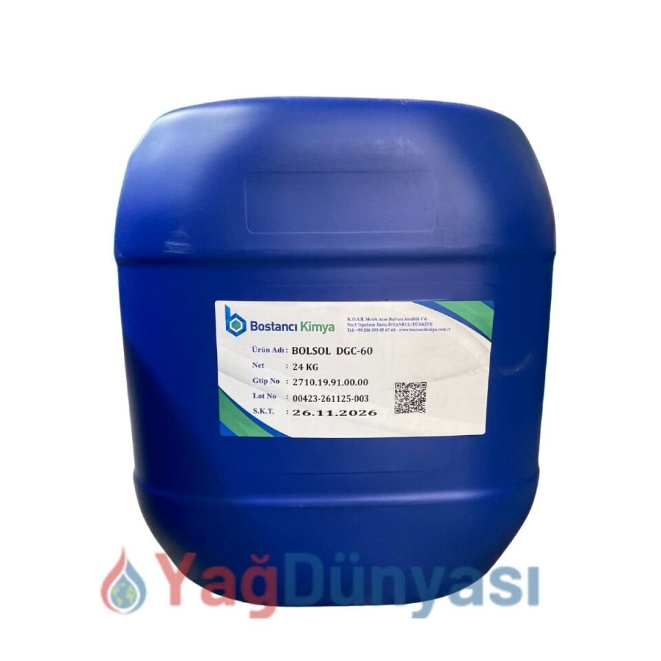 BOLSOL DGC-60 CAM KESME SIVISI (24 KG) - Cam Kesme Yağı ve Cam İşleme Sıvısı