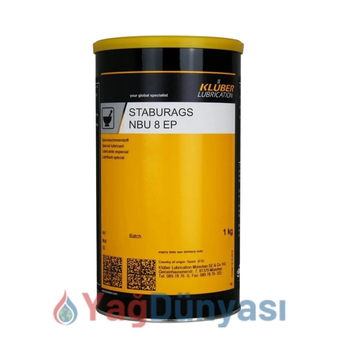 KLUBER STABURAGS NBU 8 EP