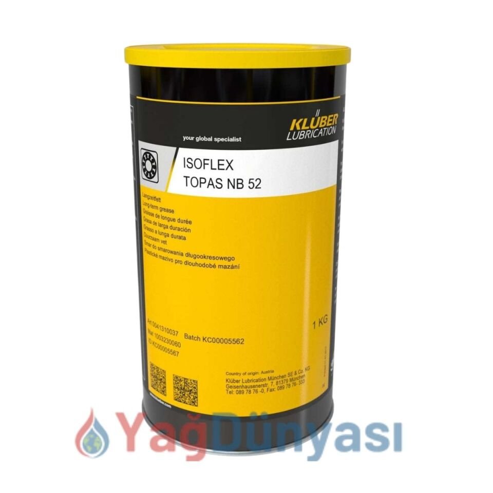 KLUBER ISOFLEX TOPAS NB 52