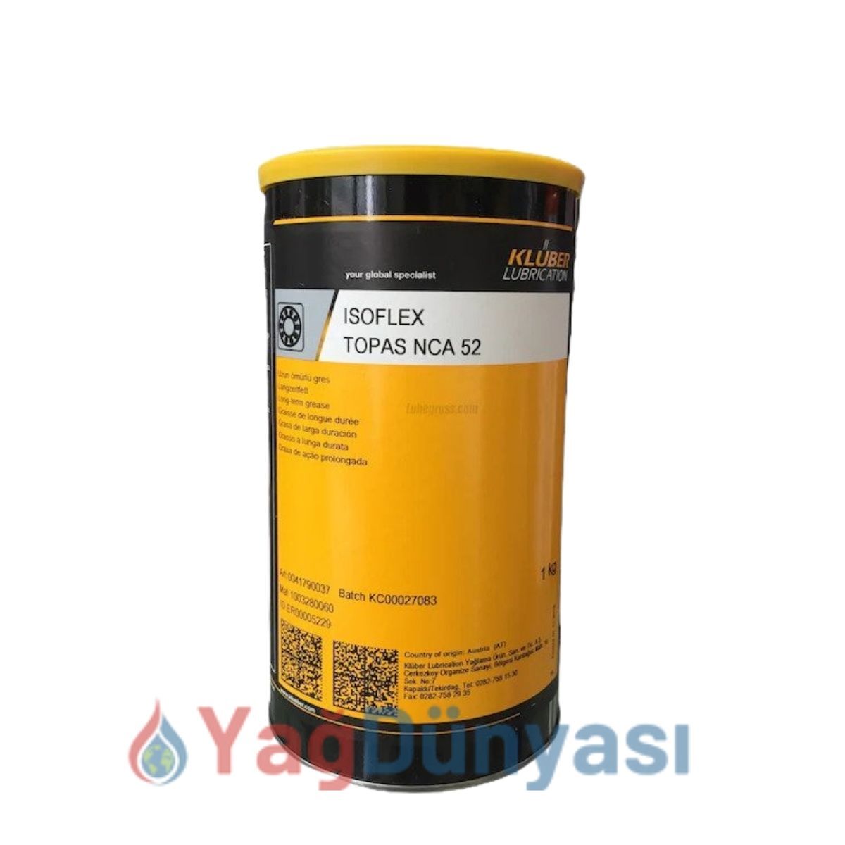 KLUBER ISOFLEX TOPAS NCA 52