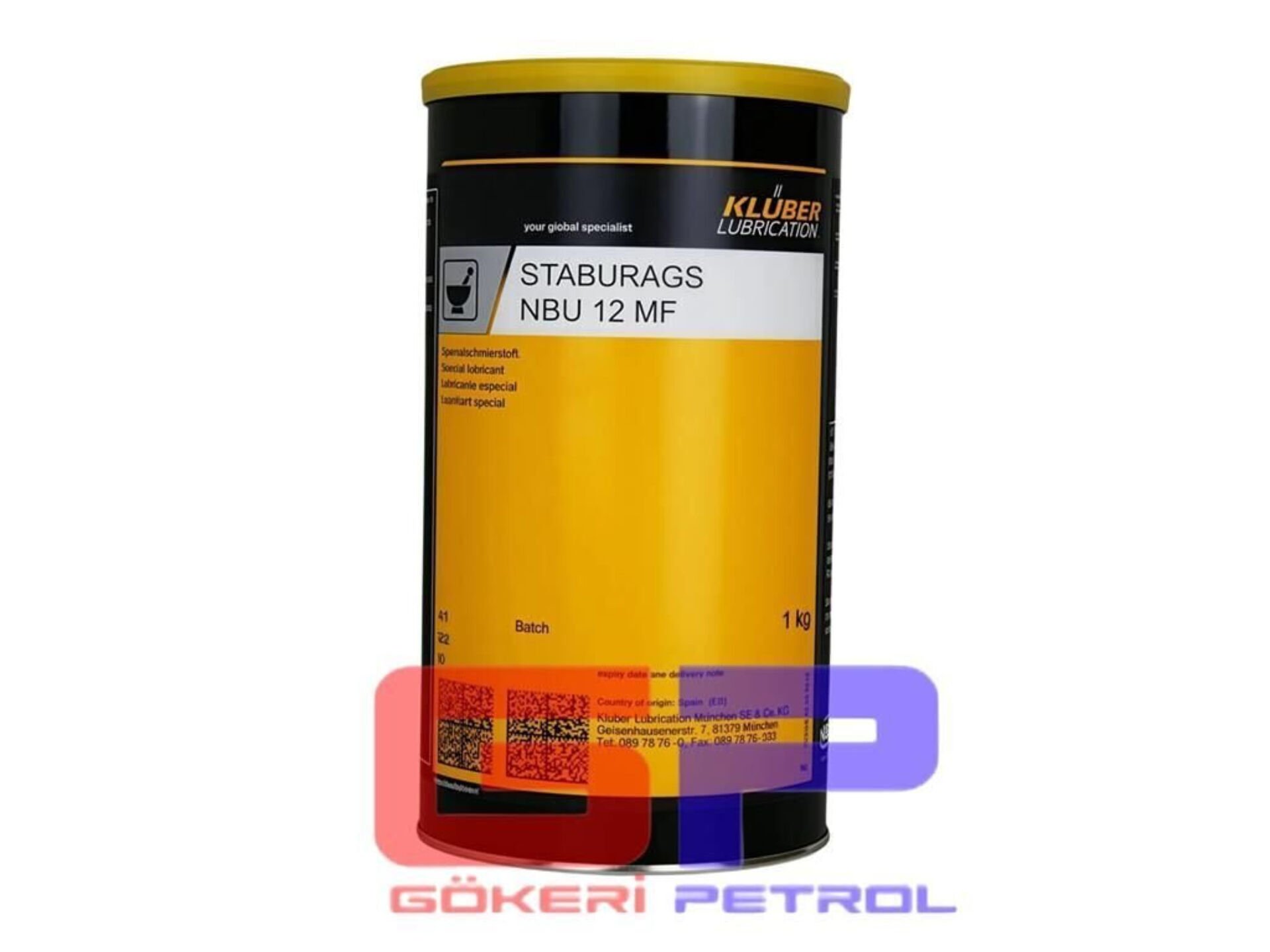 KLUBER STABURAGS NBU 12 MF