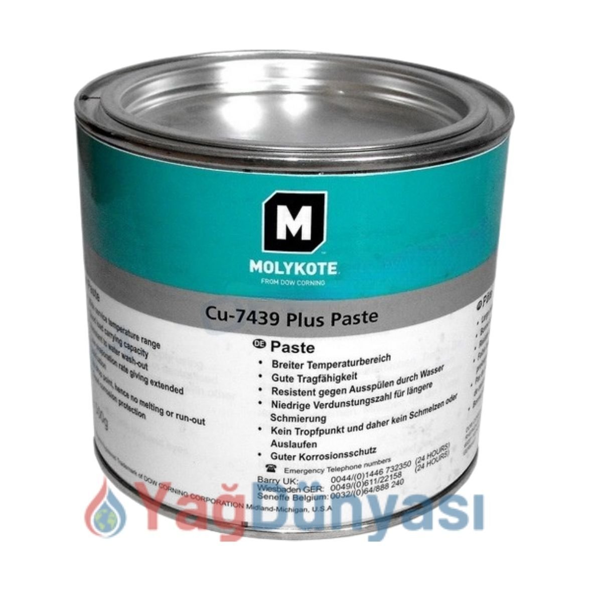 MOLYKOTE CU - 7439 PLUS PASTE