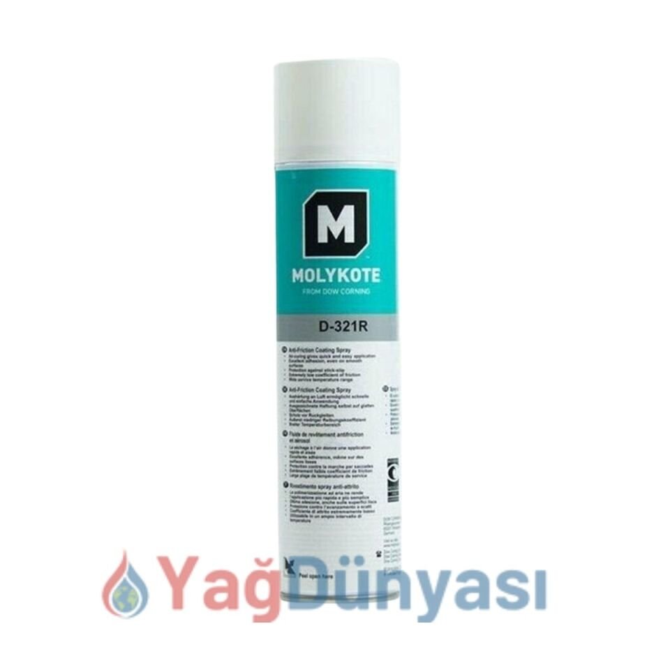 MOLYKOTE D-321R SPREY - Kuru Yağlama Gres Spreyi