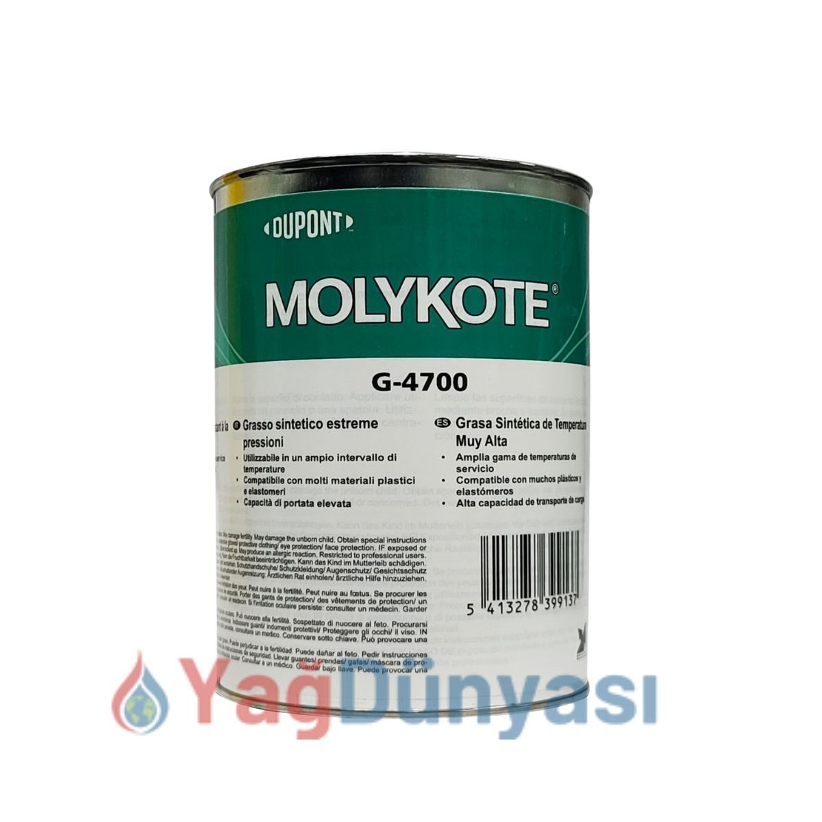 MOLYKOTE G-4700 - Aşırı Basınç Sentetik Gresi