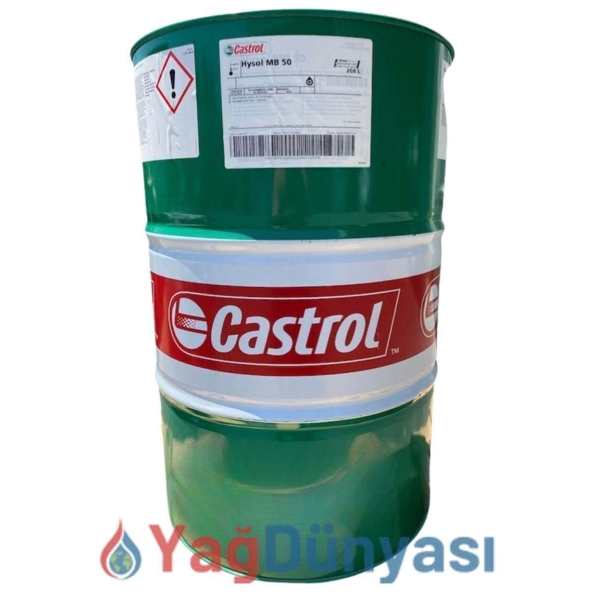CASTROL HYSOL MB 50 208 Litre - Alüminyum Ve Metal İşleme Bor Yağı
