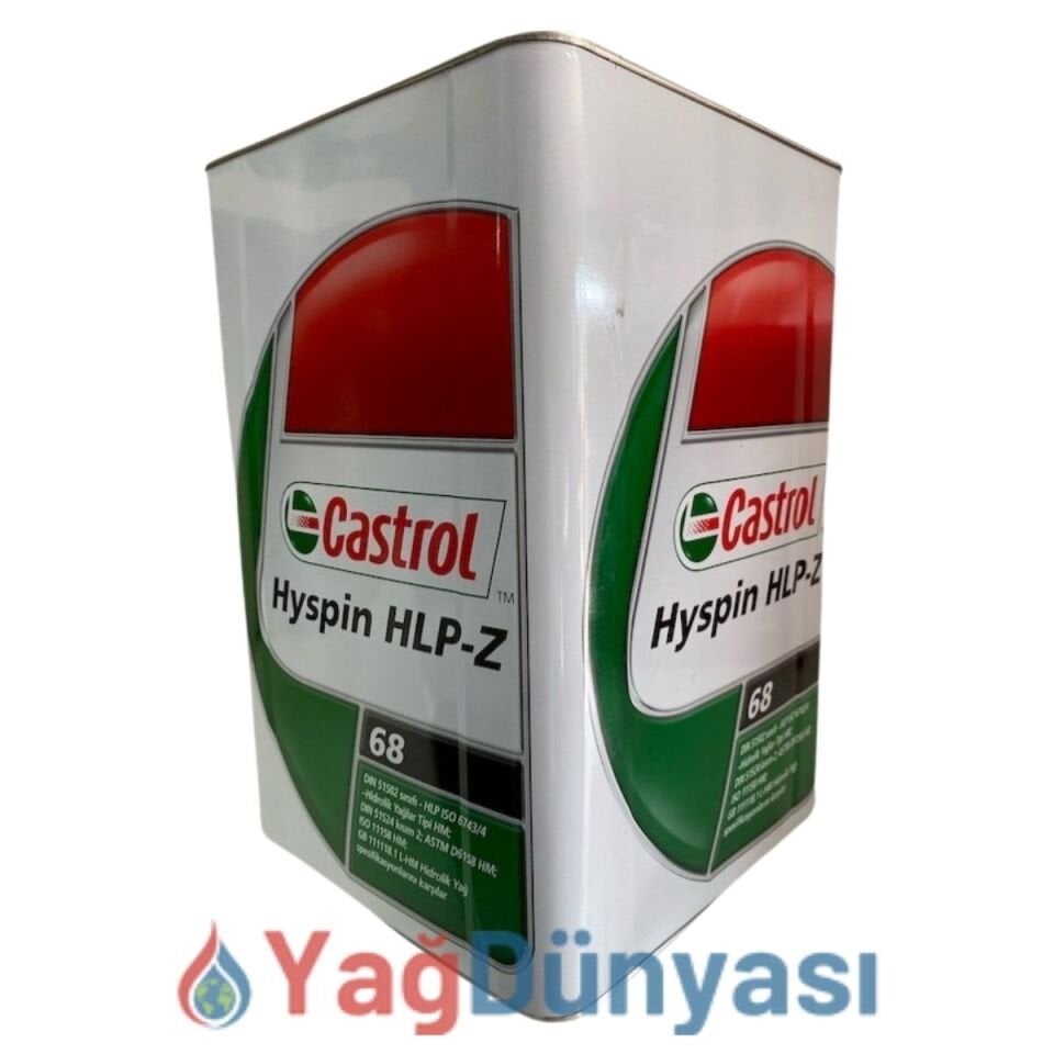 Castrol Hyspin HLP-Z 68  15 Litre  Hidrolik Yağı