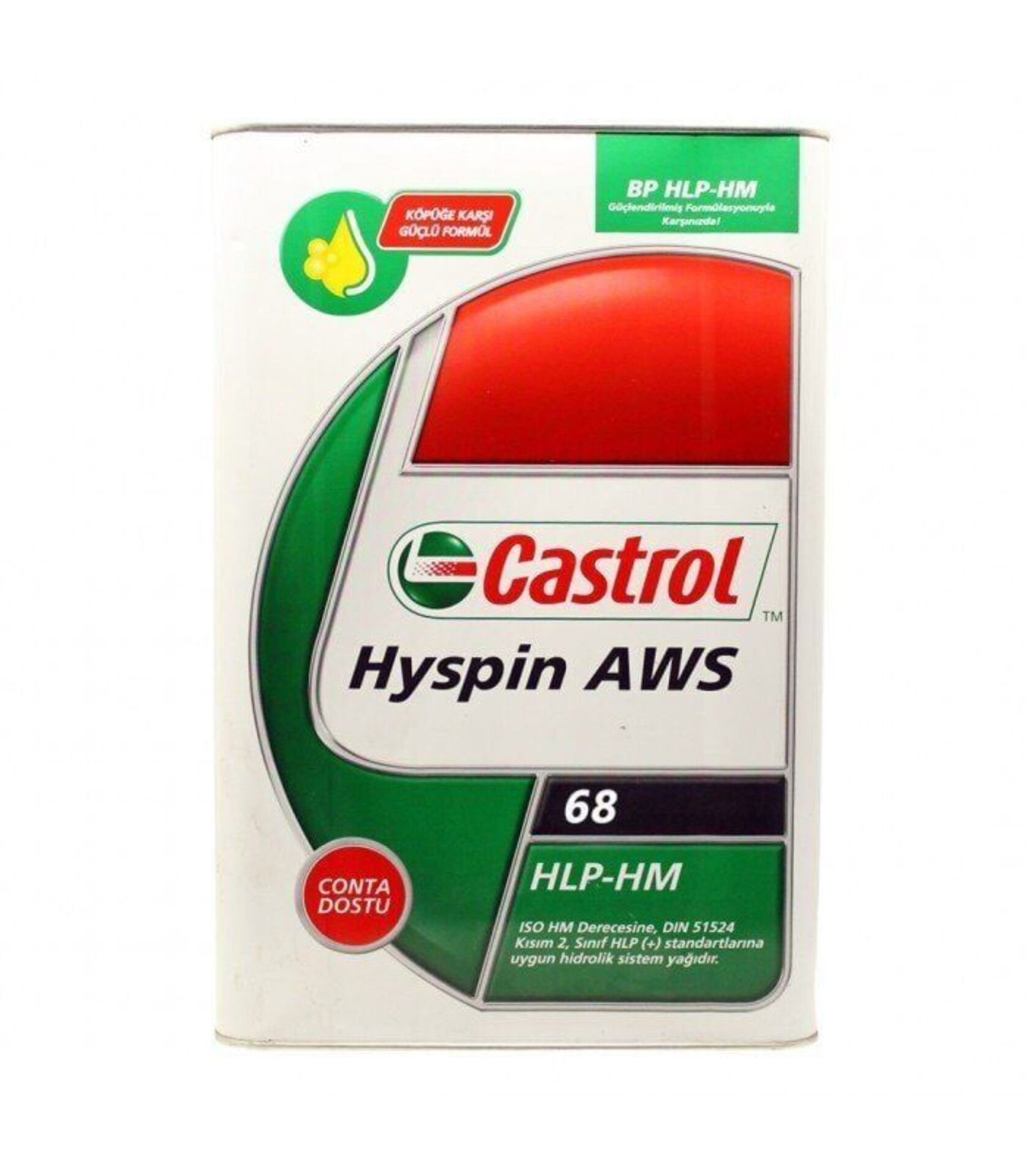 Castrol Hyspin AWS 68 - 18 Litre Hidrolik Yağı