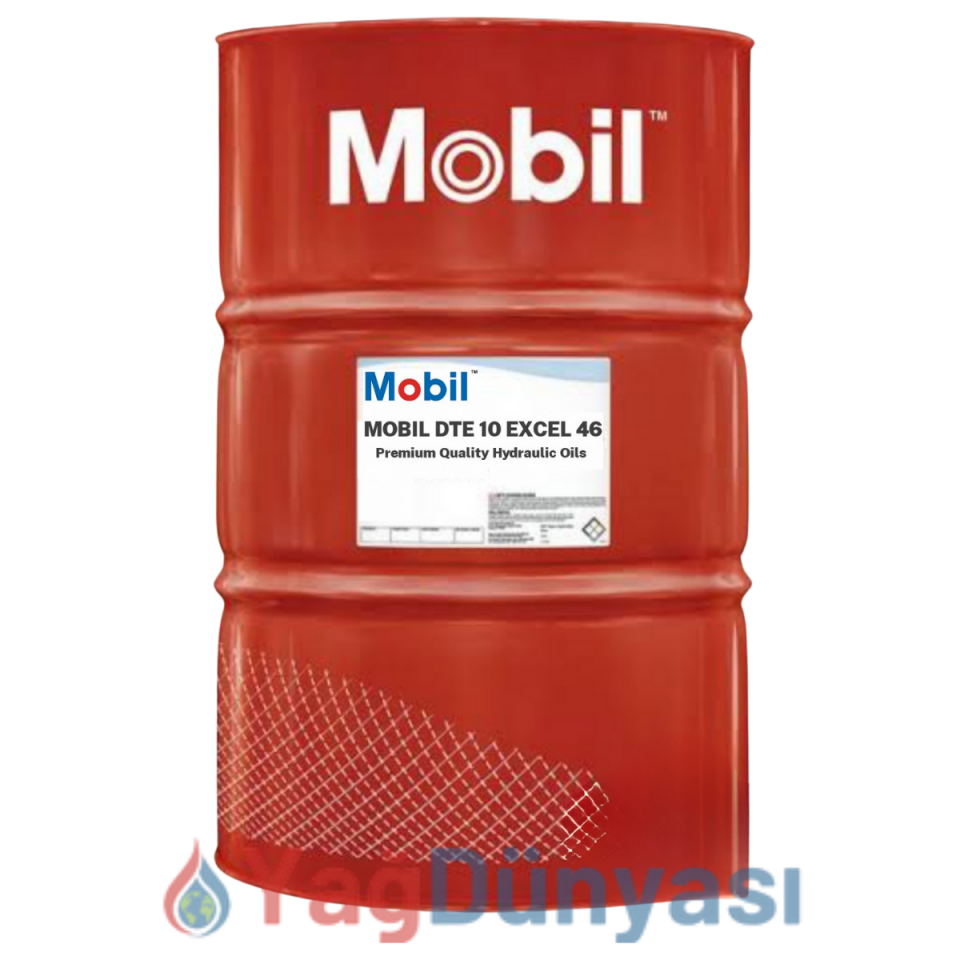 Mobil DTE 10 Excel 46 - 208 Litre Hidrolik Yağı