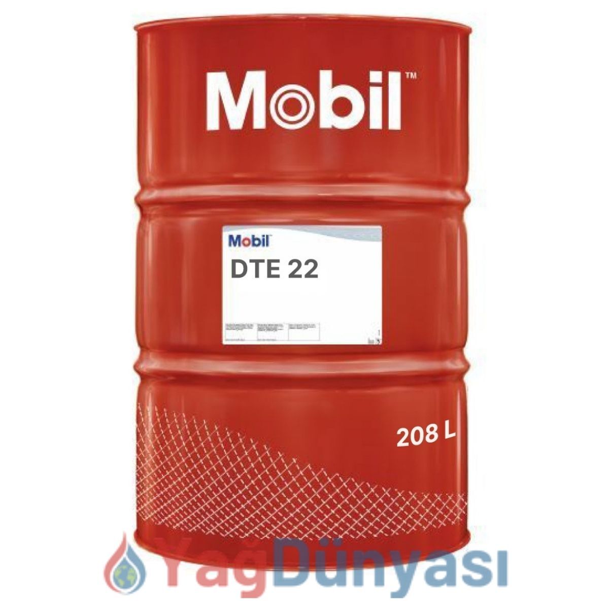 Mobil Dte 22 208 Litre Hidrolik Yağı