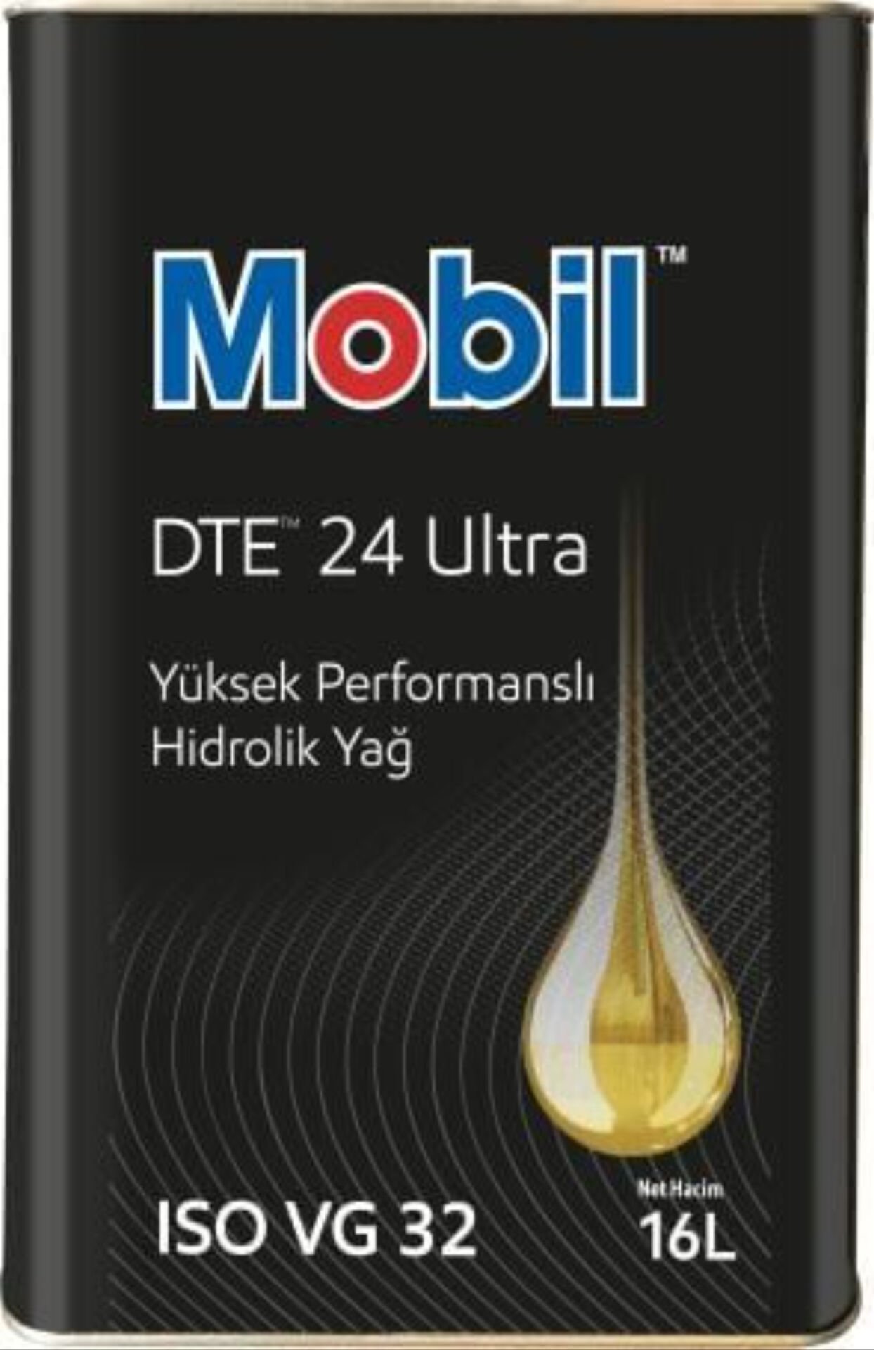 Mobil DTE 24 ISO VG 32 - 16 Litre Hidrolik Yağı