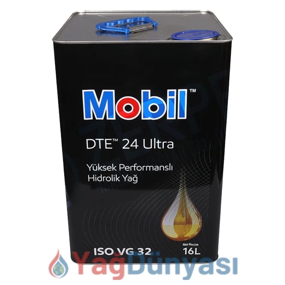 Mobil DTE 24 ISO VG 32 - 16 Litre Hidrolik Yağı