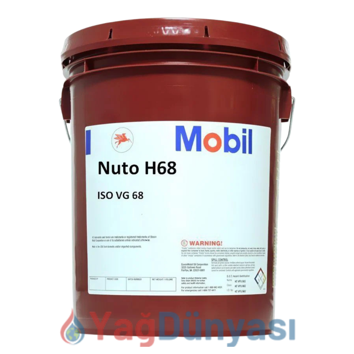 Mobil Nuto H 68 16 Litre Hidrolik Yağı