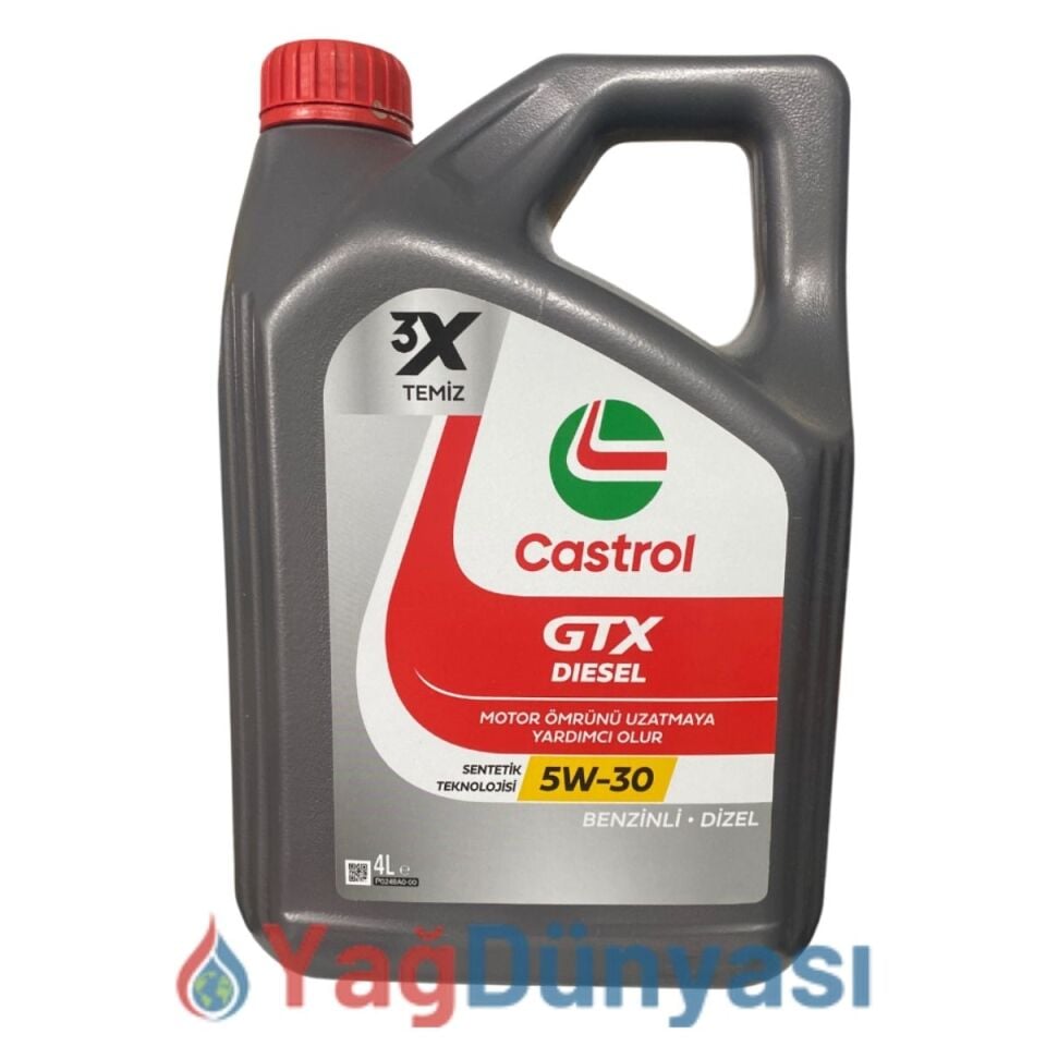 Castrol GTX Diesel 5W-30 Motor Yağı