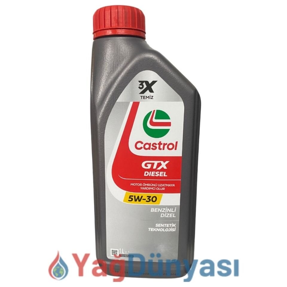 Castrol GTX 5W30 C4 1 Litre Partiküllü Motor Yağı