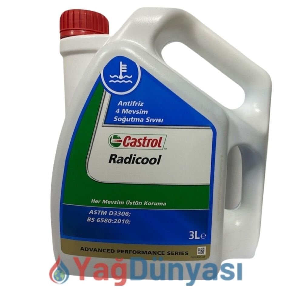 Castrol Radicool Konsantre Antifriz - 3 Litre Mavi Antifriz