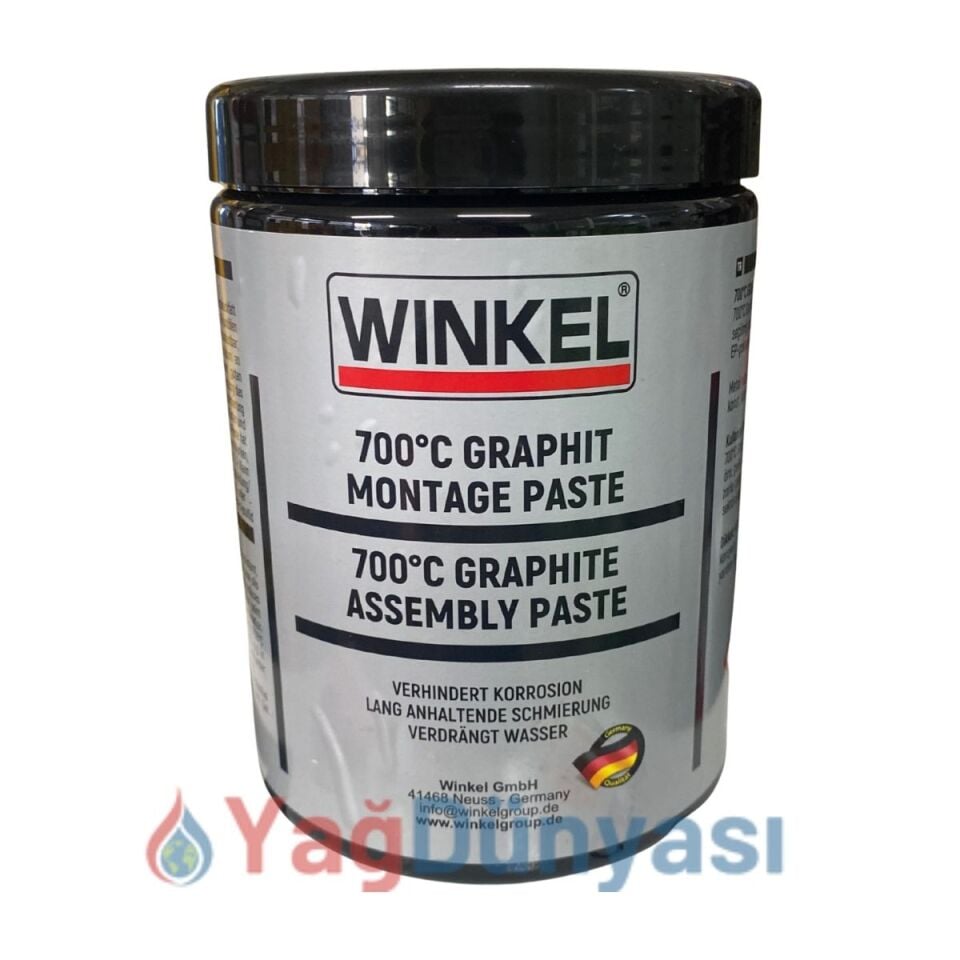 Winkel 700 Derece Grafitli Yüksek Isı Gresi - 1 KG
