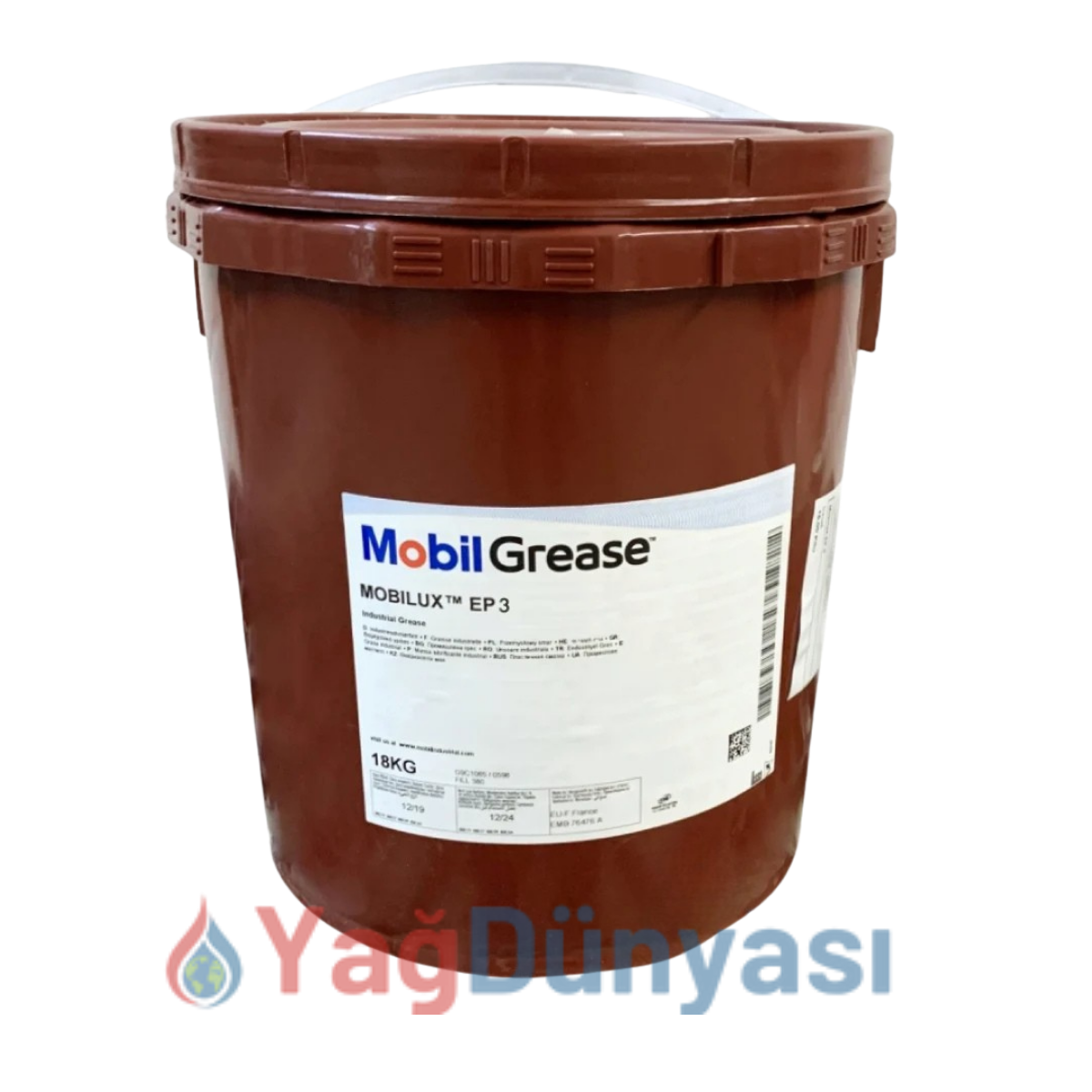 Mobil Mobilux EP 3 18 Kg Genel Amaçlı Endüstriyel Gres