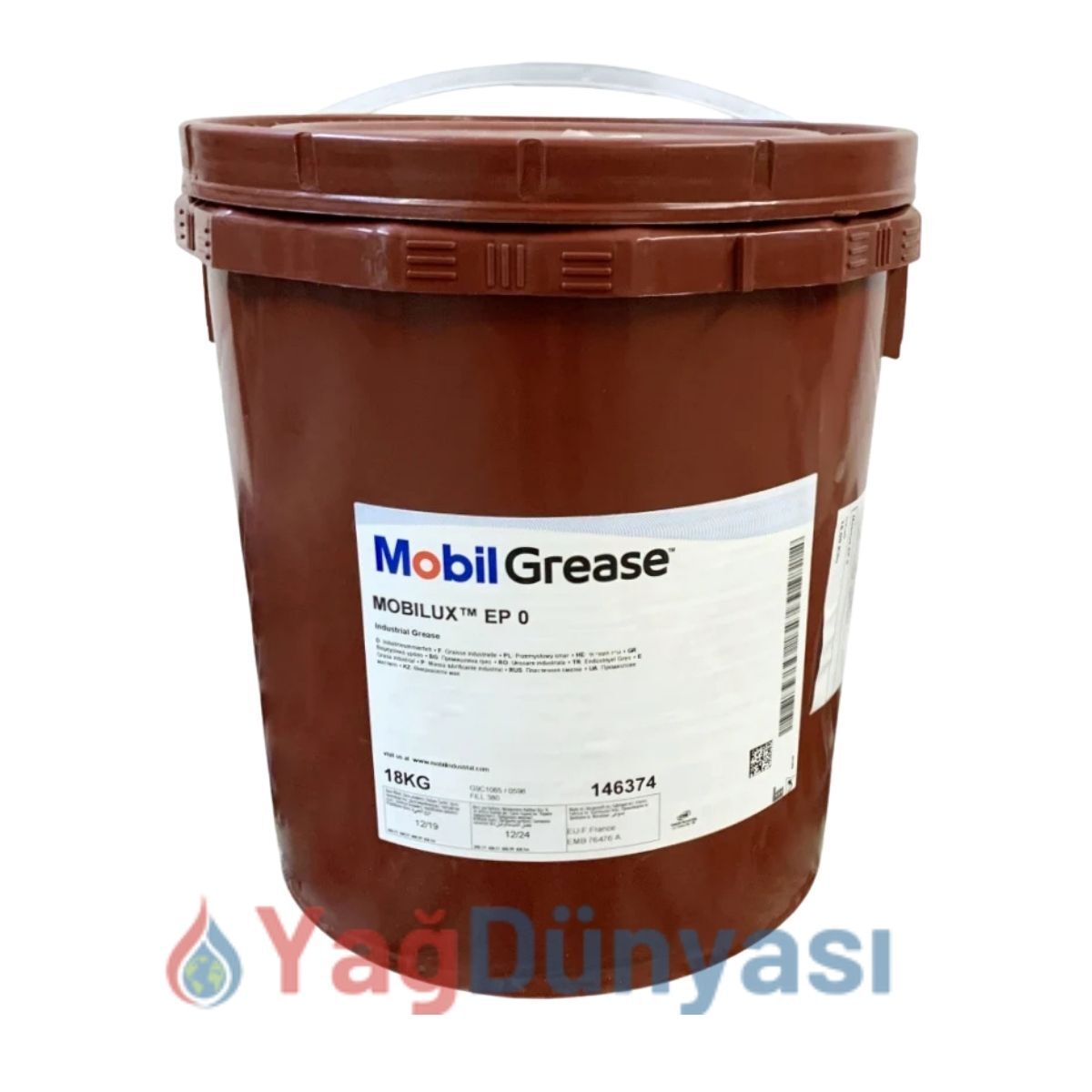 Mobil Mobilux EP 0 - 18 Kg Yüksek Performanslı Gres