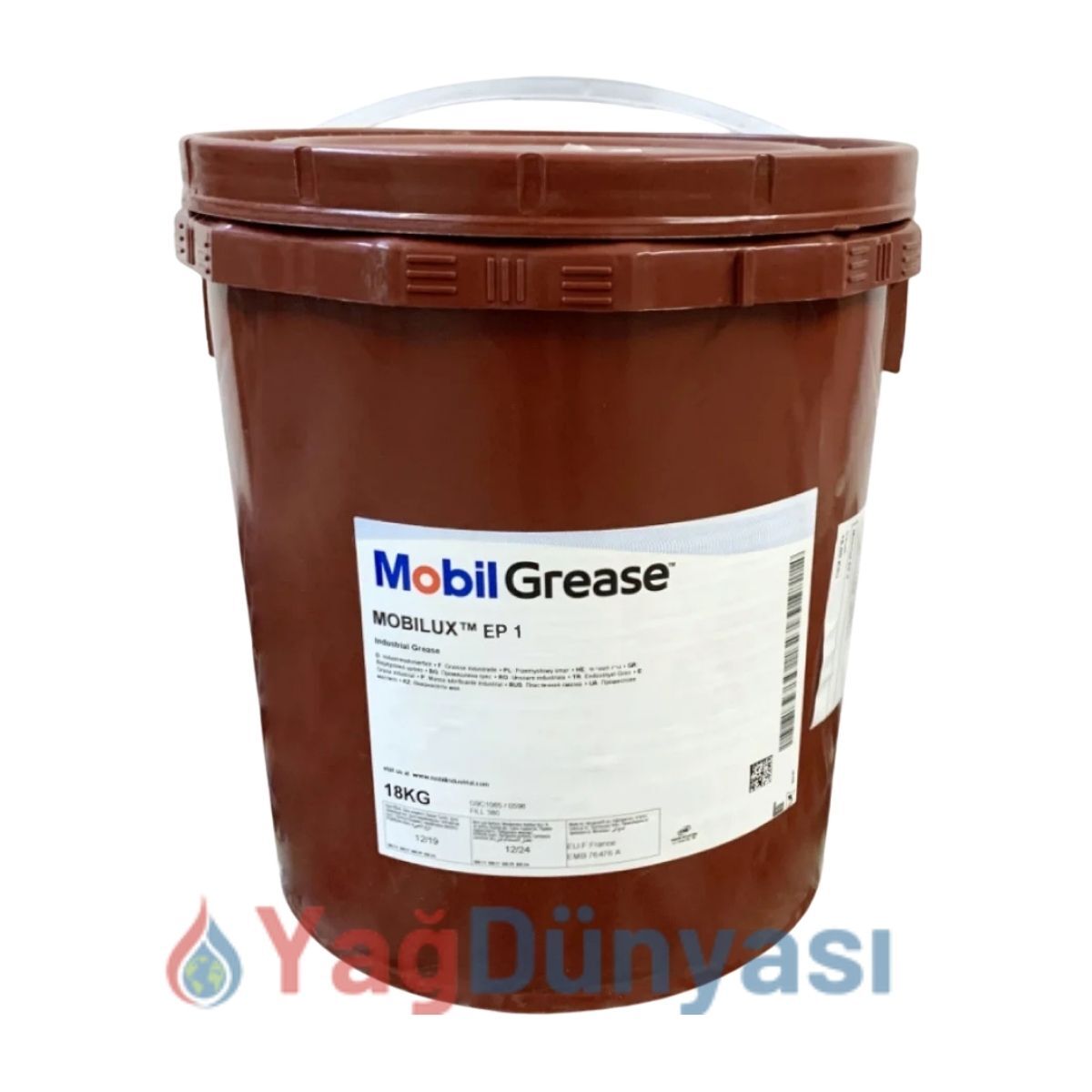 Mobil Mobilux EP 1 - 18 Kg Yüksek Performanslı Gres