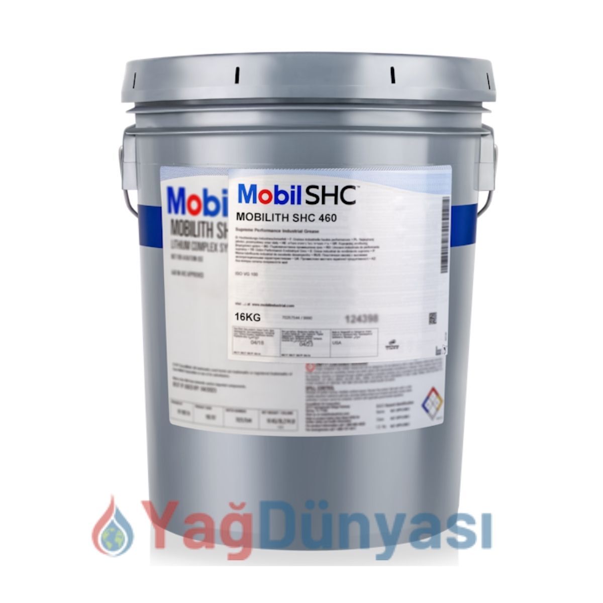 Mobil Mobilith SHC 460 16 Kg Üstün Performanslı Gres
