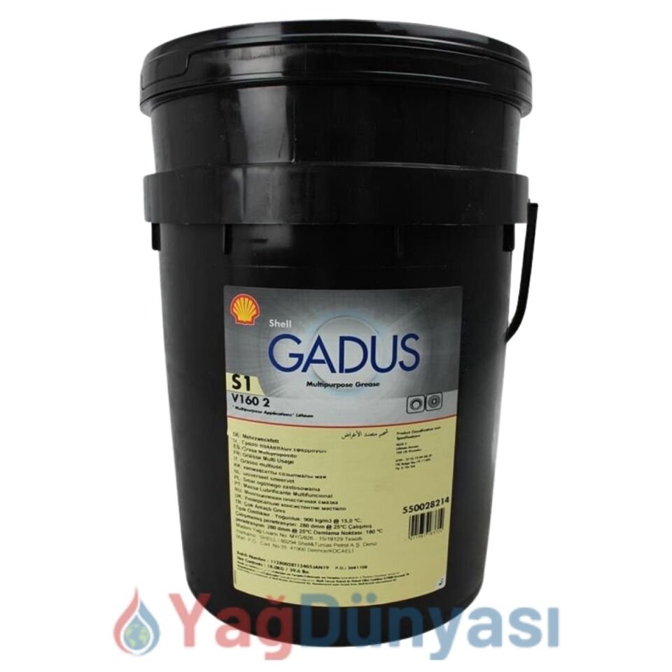 Shell Gadus S1 V160 2 - 18 Kg Gres Yağı