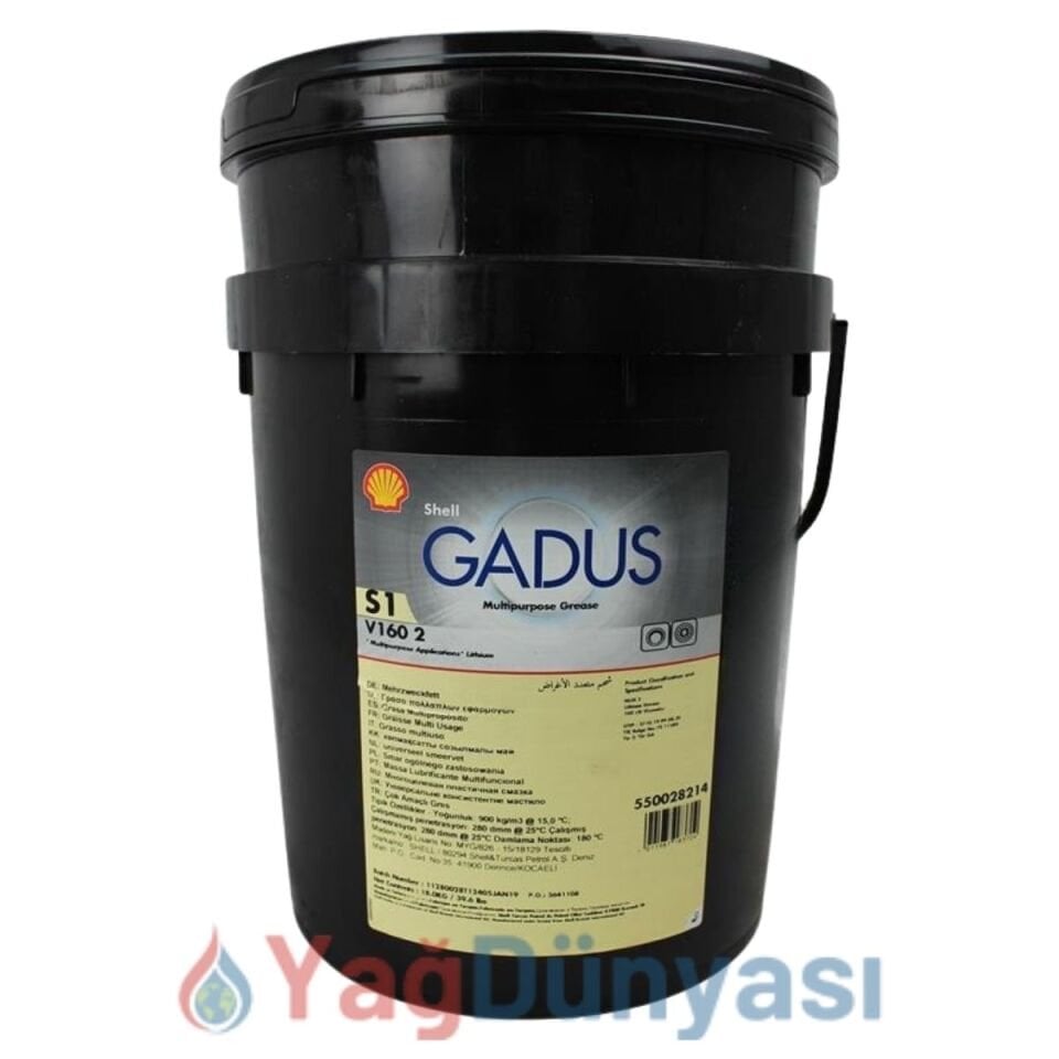 Shell Gadus S1 V160 2 - 18 Kg Gres Yağı