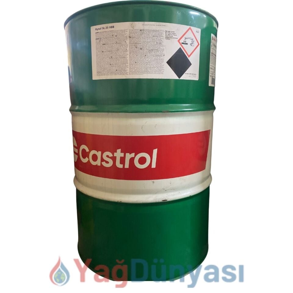 Castrol Hysol SL 20 XBB Bor Yağı - 208 Litre Metal İşleme Sıvısı