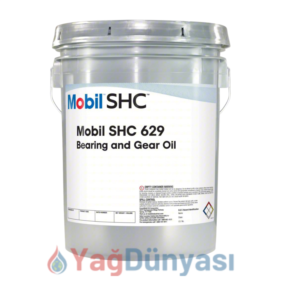 Mobil SHC 629 - 20 Litre Dişli Yağı