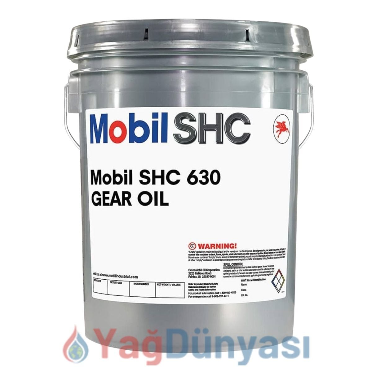 Mobil SHC 630 - 20 Litre Sentetik Dişli Yağı