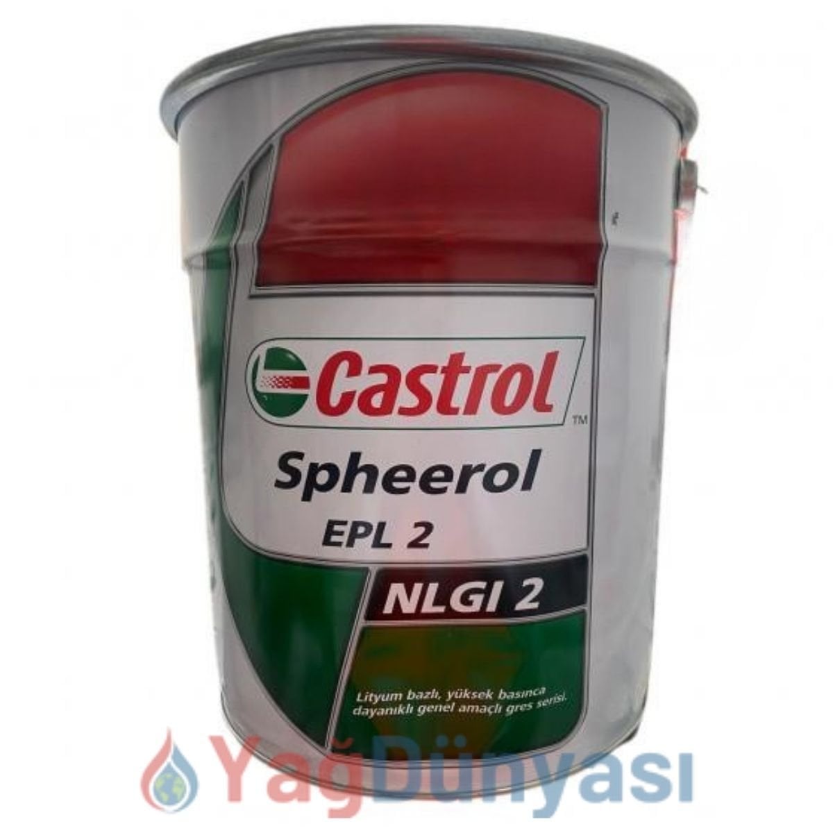 Castrol Spheerol EPL 2 16 Kg Lityum Sabunlu Gres