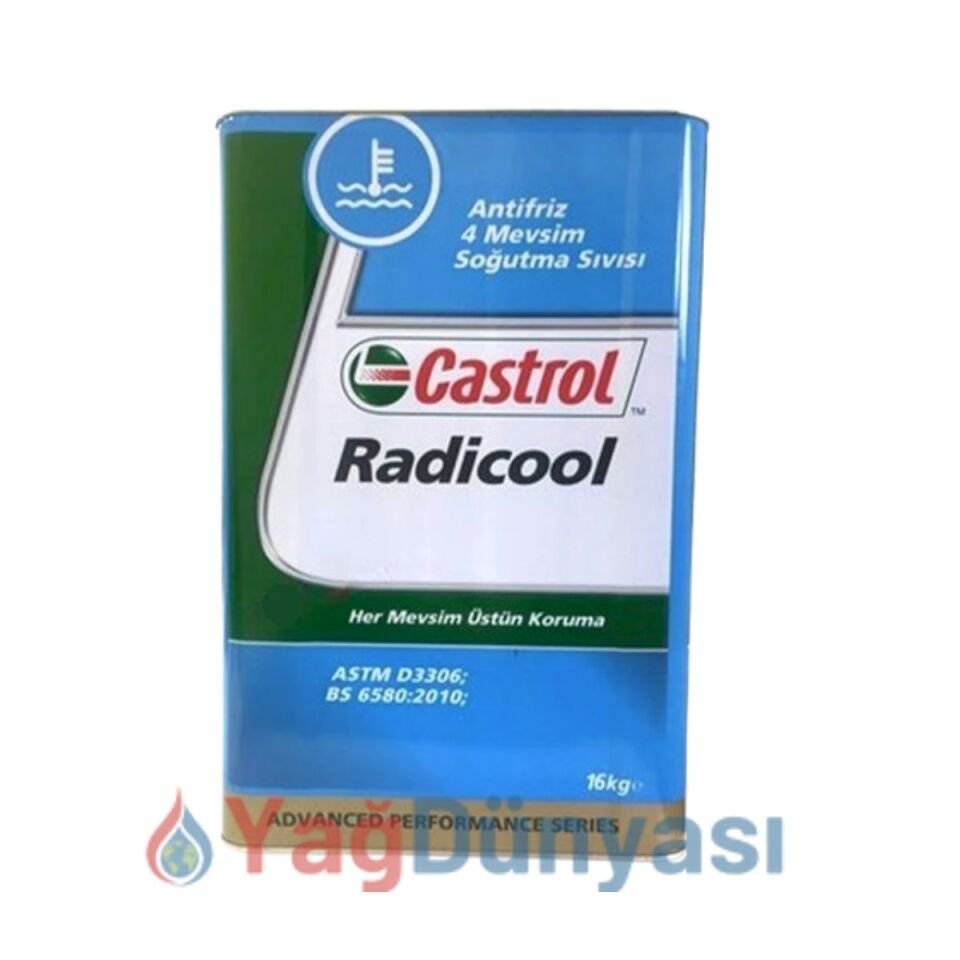 Castrol Radicool Konsantre Mavi Antifriz - 16 KG