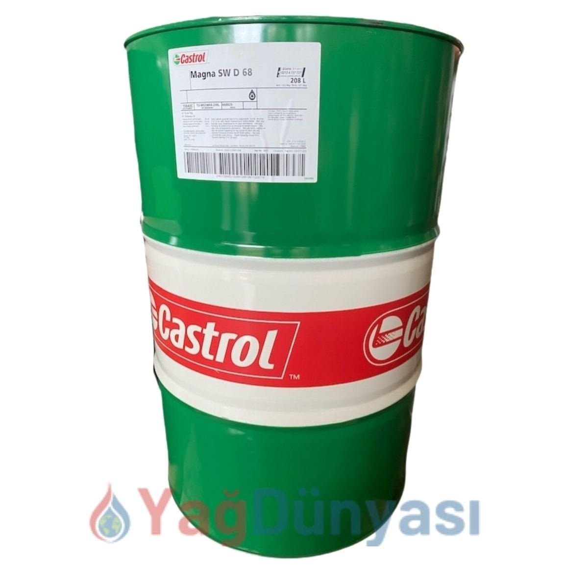 CASTROL MAGNA SW D 68 208 Litre Kızak Yağı